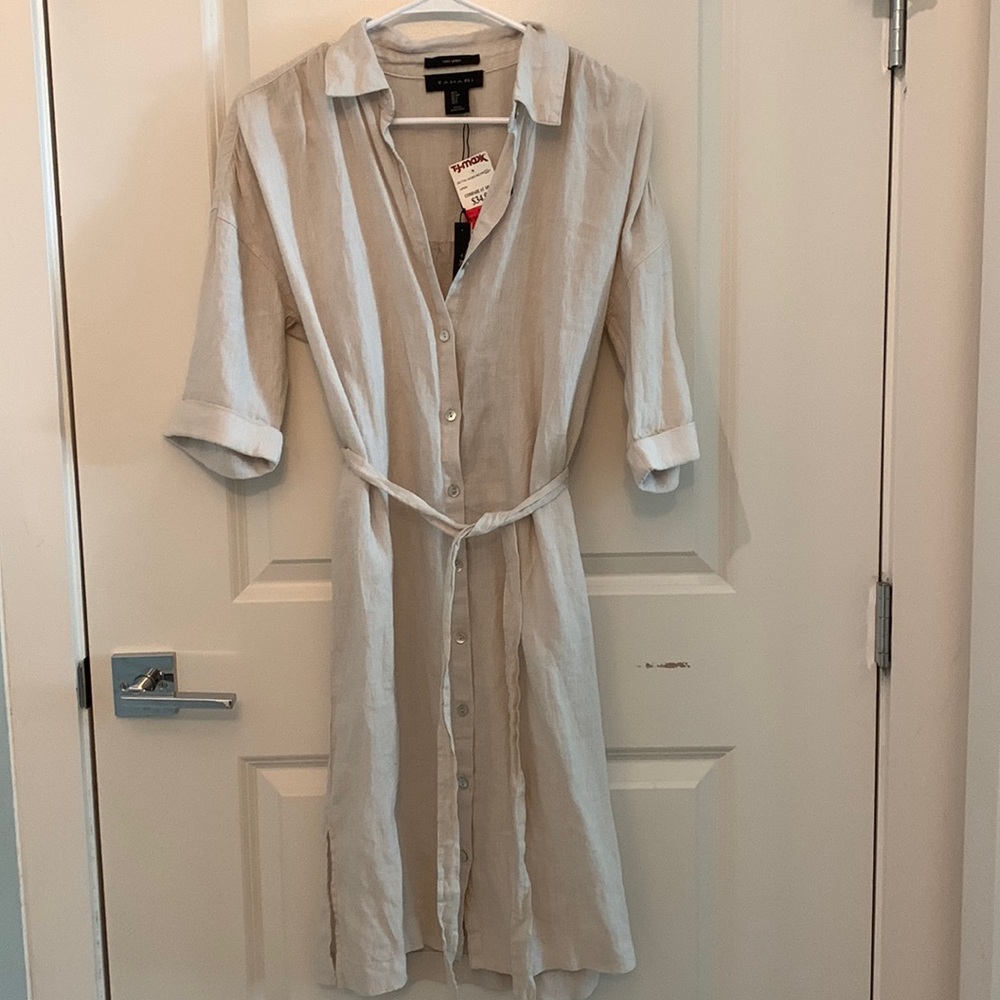 Tahiti linen dress